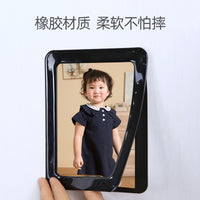 Magnetic Silicone Photo Frame Wall Sticker for Certificates and Pictures, Punch-Free Self-Adhesive