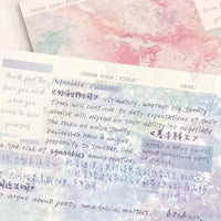 Gradient Mist B5 Notepad, Thickened Student Journal and Memo Book