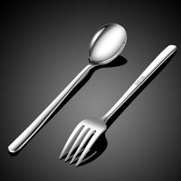 Portable 316/304 Stainless Steel Cutlery Set with Storage Case for Students and Office Workers