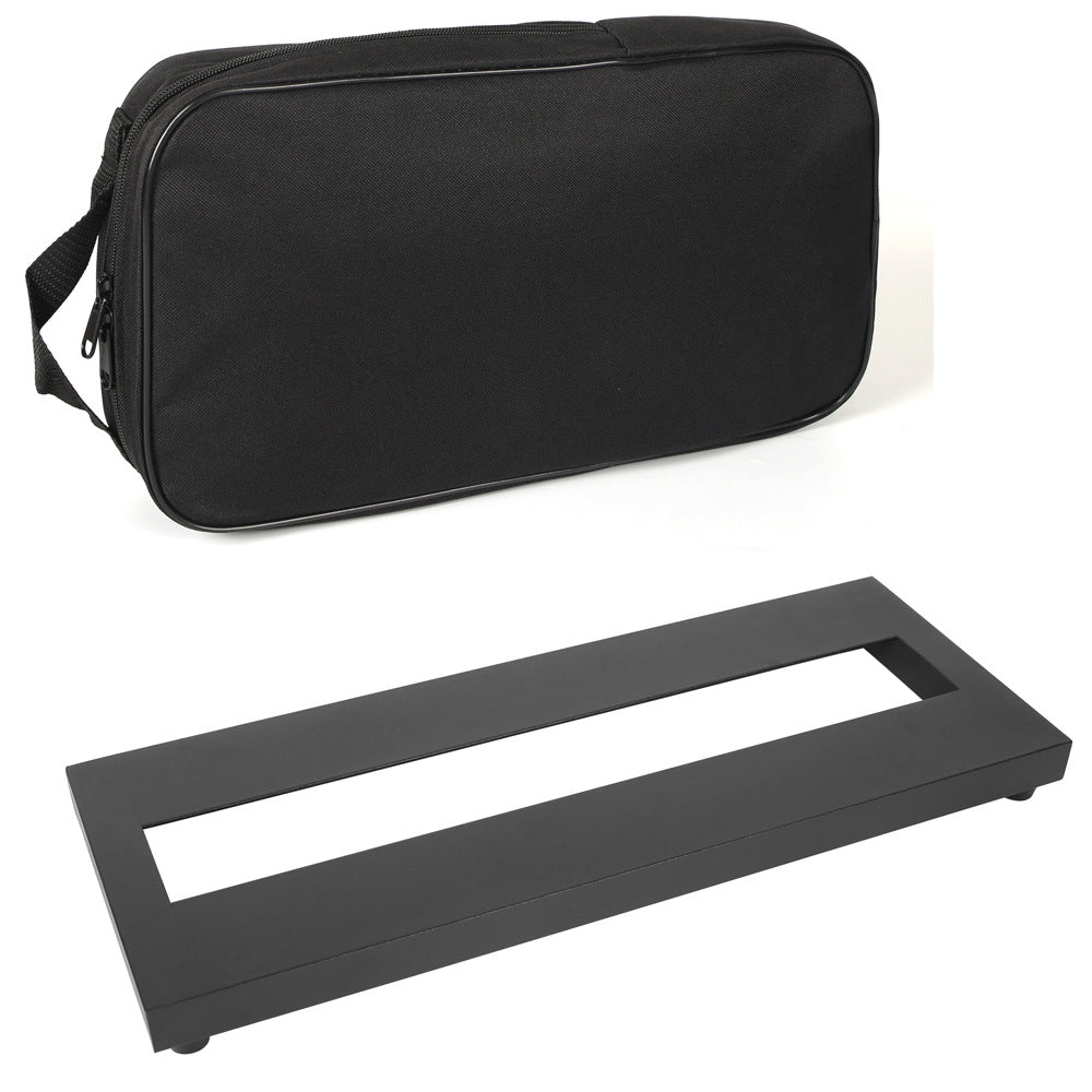 Mini Aluminum Alloy Electric Guitar Pedalboard for Single Effect Pedals
