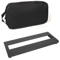 Mini Aluminum Alloy Electric Guitar Pedalboard for Single Effect Pedals