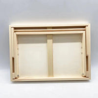 Portable Wooden Tabletop Easel for Artists, Foldable Art Drawing Board Stand, Adjustable Writing Slope