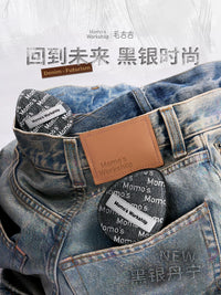Momo's Workshop Denim Makeup Sponge with Cleanser for Flawless Foundation Application