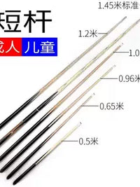 Adult Kids Short Pool Cue Stick 1 Meter Billiard Cue for Children and Youth