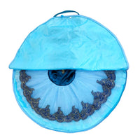 Portable Ballet Tutu Garment Bag for Kids Dance Costumes - Dustproof Storage