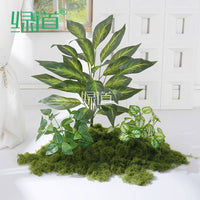 Artificial Traveler's Palm Plant for Indoor Outdoor Landscape Decoration