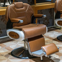 Reclining Hydraulic Barber Chair for Hair Salon and Shaving