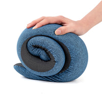 Memory Foam U-Shaped Neck Pillow for Travel with Storage Bag