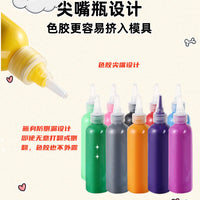Washable Finger Paint Set for Kids, 100ml DIY Art Craft Tempera Watercolor Acrylic Paint