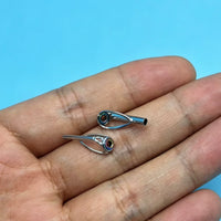 Ceramic Fishing Rod Tip Guides Anti-Tangle Ring for Micro-Object Rods