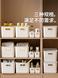 Xitianlong Stackable Storage Bins with Lids for Home and Office Organization