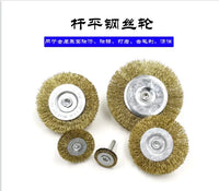 Hex Shank Wire Brush Set for Drill Rust Removal and Polishing
