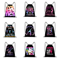 420D Oxford Cloth Drawstring Bag Dance Item Storage Multi-functional Sports Backpack
