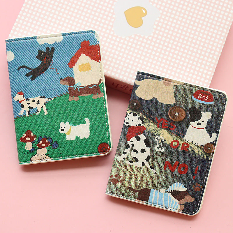 Travel Passport Holder and Document Organizer with Card Slots