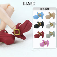 OB11 Doll High Heel Princess Shoes for 1/12 BJD Dolls