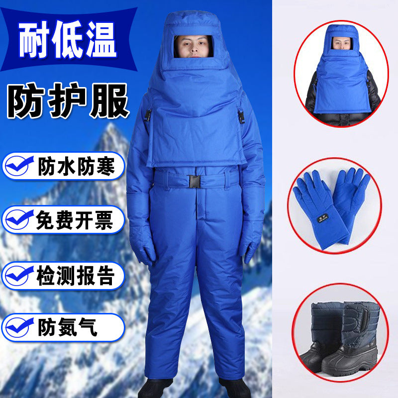 Cryogenic Protection Suit for LNG Stations and Industrial Applications