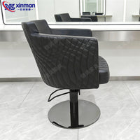 PU Leather Swivel Hydraulic Barber Chair for Salon Hair Styling
