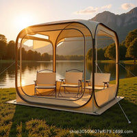 Clear Pop-Up Viewing Tent for Sports Events, Camping and Picnic Shelter