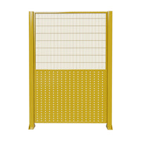Perforated Workshop Isolation Fence for Warehouse and Equipment Protection