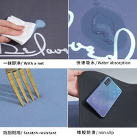 Diatomaceous Earth Soft Bath Mat for Bathroom Kitchen Absorbent Non-Slip Floor Mat