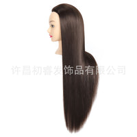 Mannequin Head for Hair Styling Practice and Makeup Training