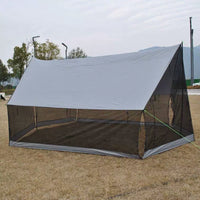 Multi-functional Large Outdoor Camping Tarp Tent with Mosquito Net - Waterproof & Sun Protection