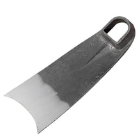 Traditional All-Steel Garden Hoe with Optional Wooden Handle for Weeding and Digging