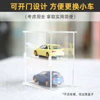 Buy 5 Get 1 Free Display Case for Tomica TLV Red/White/Black Box 1:64 Scale Diecast Car Models