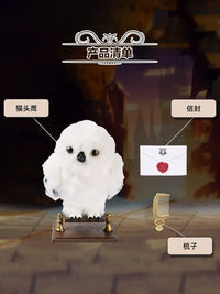 Spin Master Harry Potter Interactive Plush Toys - Hedwig, Dobby, Sorting Hat, Pygmy Puff