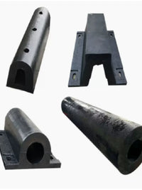 Marine D-Type Rubber Fender Strip for Yachts and Docks, Boat Edge Protection