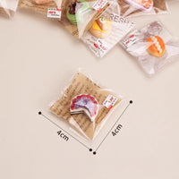 Miniature Simulation Bread Cake Dessert Food Model Toy for Kids