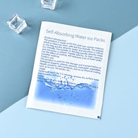 Self-Priming Ice Pack for Seafood Preservation, Disposable Express Delivery, Reusable Frozen Fresh Food Cold Storage Bag