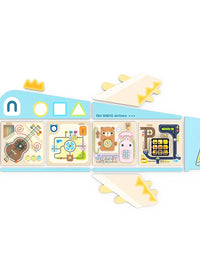 Preschool Wall-Mounted Educational Activity Board for Kids and Seniors