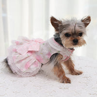 Pet Lace Bowknot Princess Dress for Dogs and Cats