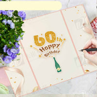 Birthday Theme Surprise Paper Party Greeting Card Gift