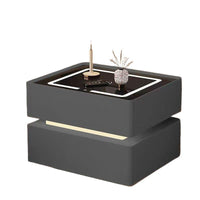 Smart Nightstand, E0 Grade Eco-Friendly Pine Wood, Luxury Internet Celebrity Style, 2026 New Model