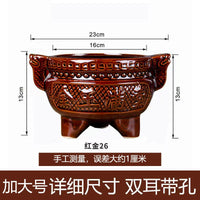 Ceramic Incense Burner for Worship and Home Decor