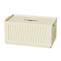 Ins-Style Foldable Industrial Storage Box with Lid for Home Organization and Moving