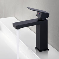 304 Stainless Steel Bathroom Faucet for Basin, Hot and Cold Mixer Tap