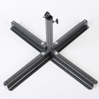Cross Base Metal Stand for Outdoor Beach Umbrella