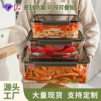 Large Capacity Kimchi Jar with Airtight Lid for Pickling and Food Preservation