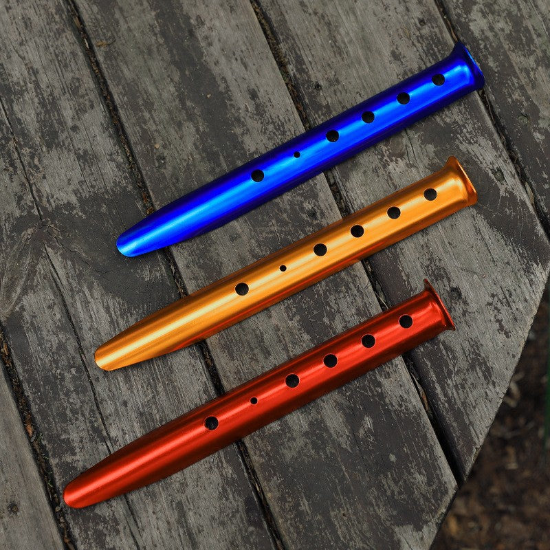 31cm Aluminum Alloy U-shaped Tent Stakes for Outdoor Canopy and Beach Shelters