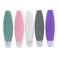 Japanese Style 150ml Silicone Travel Bottles for Shampoo and Cosmetics
