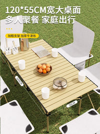 Portable Folding Camping Table for Outdoor Picnics and Gatherings