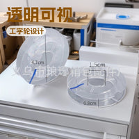 Empty Plastic Spool Bobbin for Winding Thread Rope Wire - PP Material Industrial Reel
