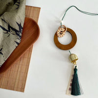 Zen Style Wooden Wind Chime Wall Hanging Ornament