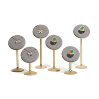 Velvet Jewelry Display Stand for Necklaces and Earrings
