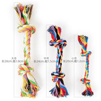 Pet Cotton Rope Chew Toy for Dogs and Cats - Teeth Cleaning and Training