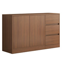 Modern Minimalist Sideboard Cabinet for Living Room and Kitchen Storage