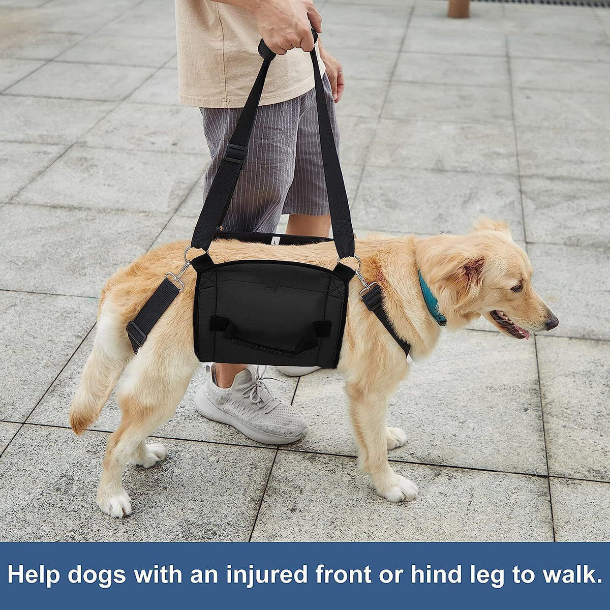 Dog Lift Harness for Senior & Disabled Dogs - Abdominal Support Walking Aid